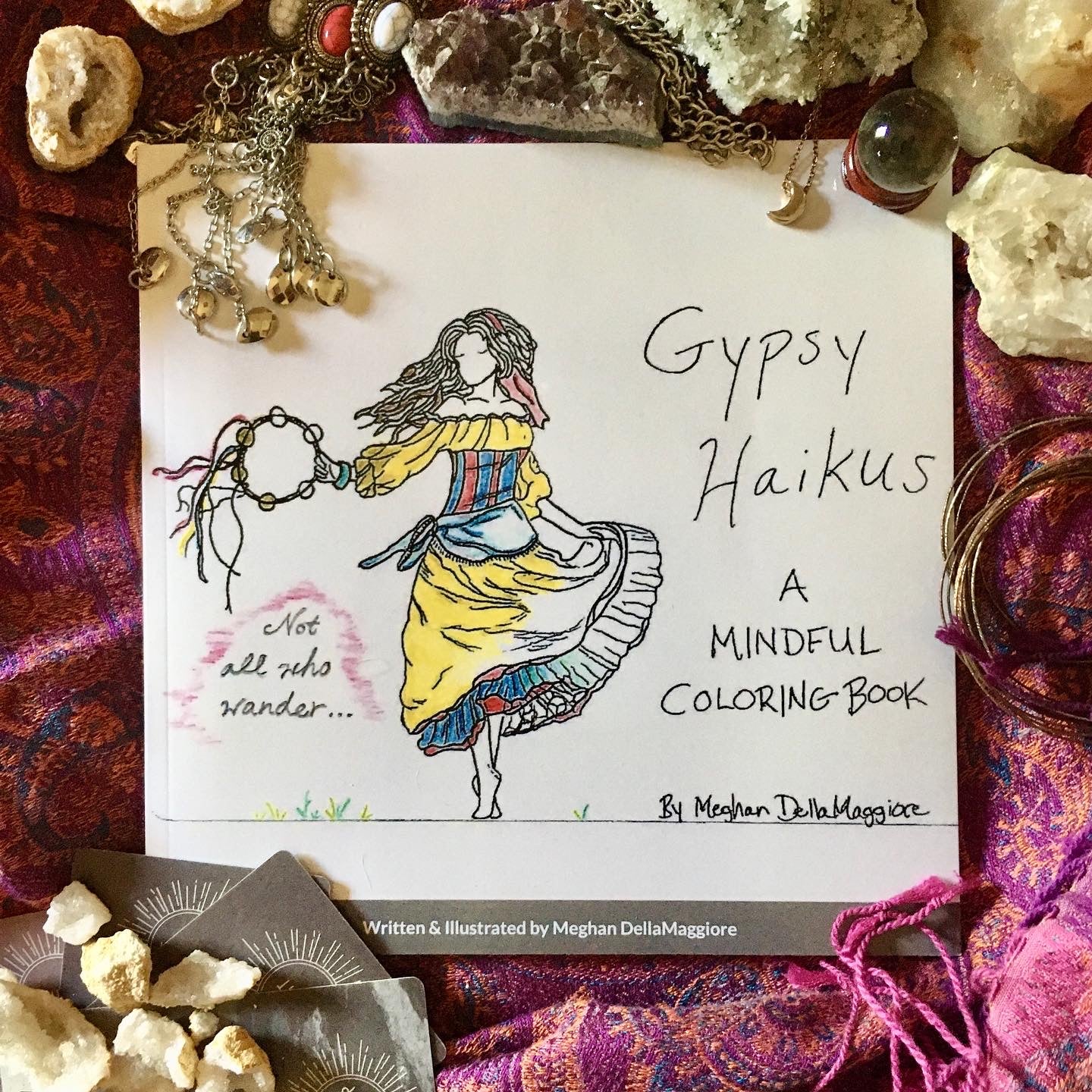 Gypsy Haikus: A Mindful Coloring Book
