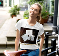 all-over print crop tee